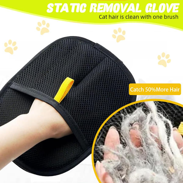 Pet Hair Removal Grooming Gloves™