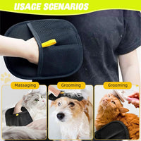 Pet Hair Removal Grooming Gloves™